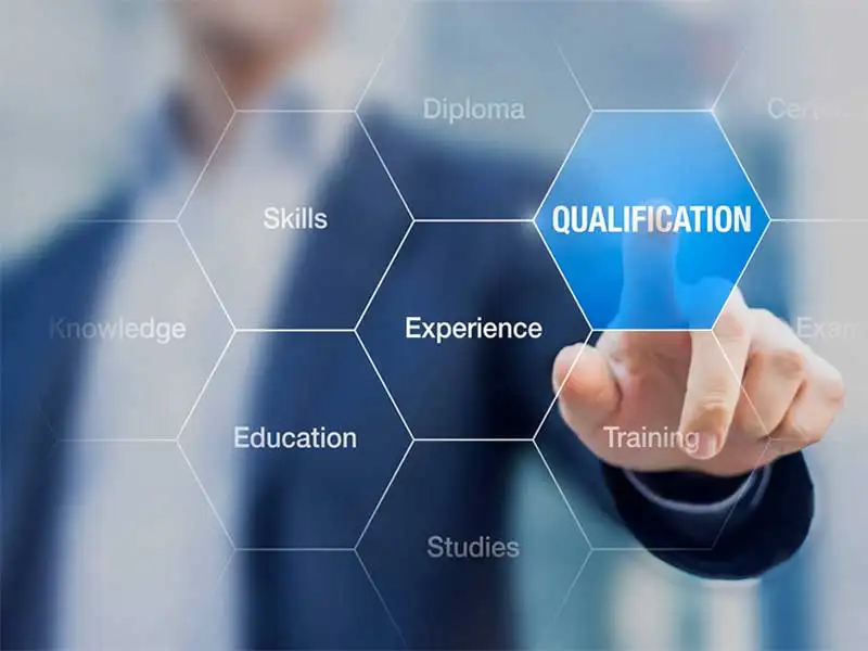 Plus de 30 pages et des certificats de qualification professionnelle complets