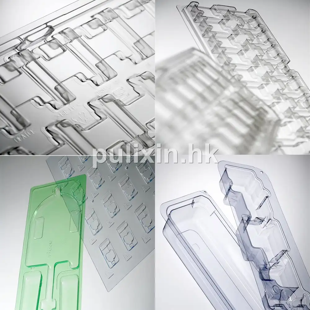 Thermoforming APET Plastic Sheet Roll Aplicación Imagen