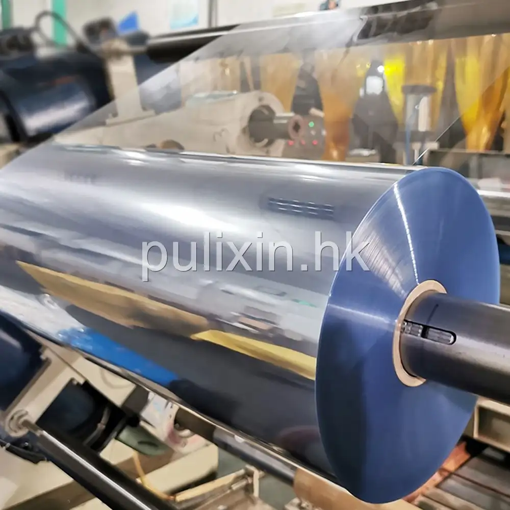 Thermoforming PETG Plastic Sheet Roll Production Image
