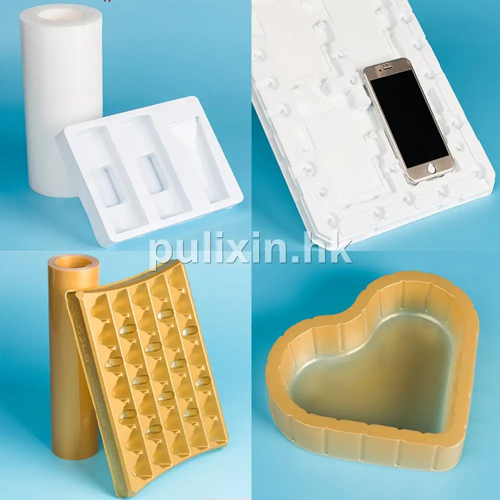 Thermoforming PS Plastic Sheet Roll Application Image